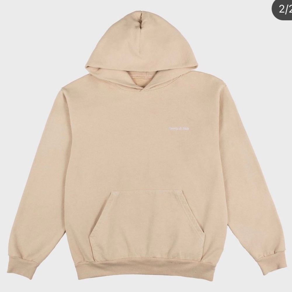 Sporty & Rich classic logo hoodie